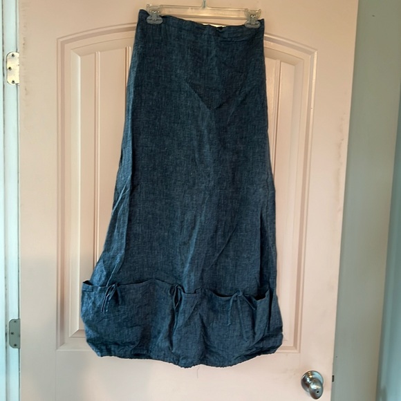 bryn Walker Dresses & Skirts - Blue Boho Skirt Bryn Walker